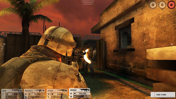 Скриншот из игры Arma Tactics