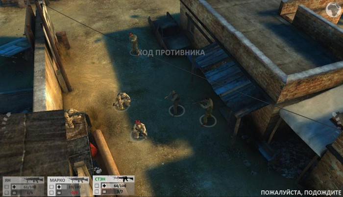 Скриншот из игры Arma Tactics