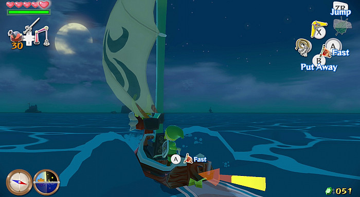 Скриншот из игры Legend of Zelda: Wind Waker HD, The