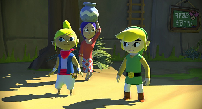 Скриншот из игры Legend of Zelda: Wind Waker HD, The