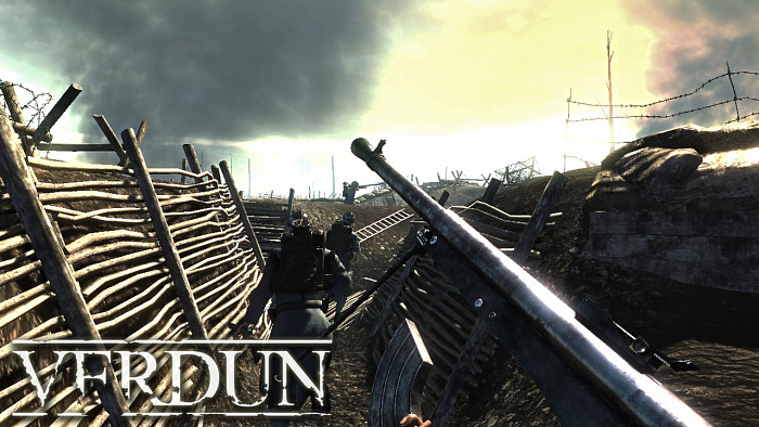 Скриншот из игры Verdun