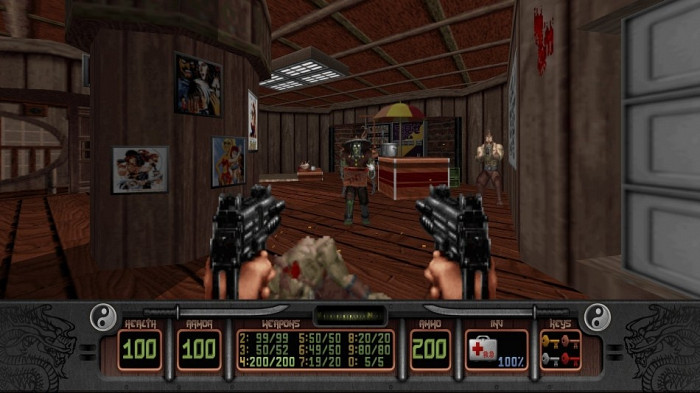 Скриншот из игры Shadow Warrior Classic Redux