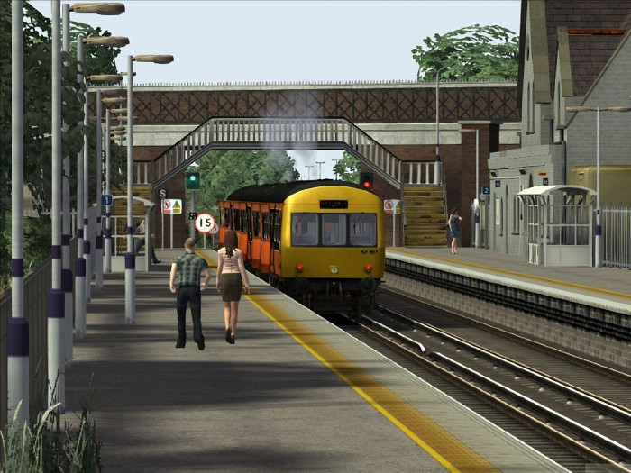 Скриншот из игры Train Simulator 2014