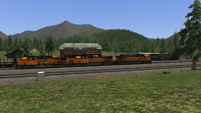 Скриншот из игры Train Simulator 2014