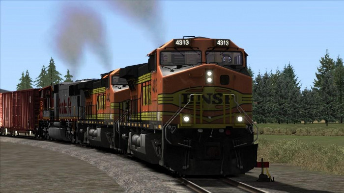 Скриншот из игры Train Simulator 2014