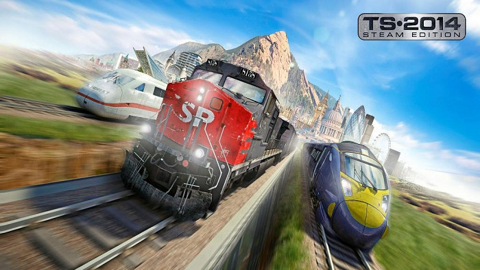 Скриншот из игры Train Simulator 2014