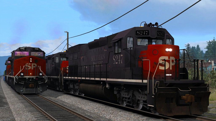 Скриншот из игры Train Simulator 2014