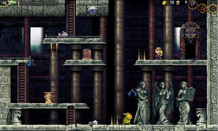 Скриншот из игры La-Mulana 2