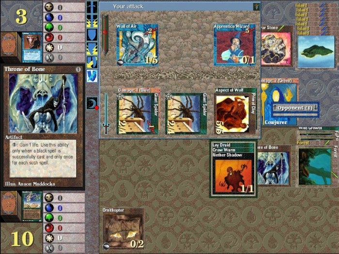 Скриншот из игры Magic: The Gathering