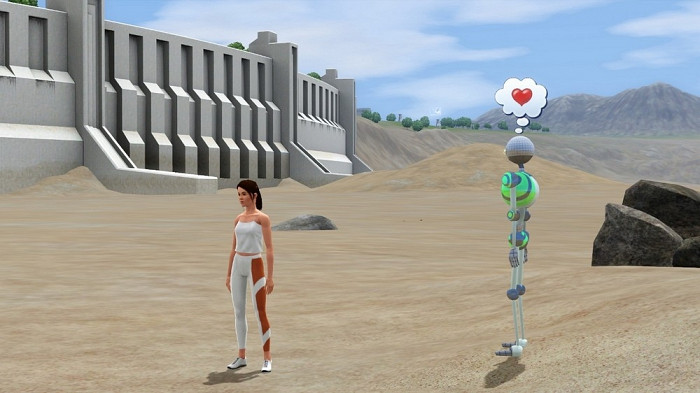 Скриншот из игры Sims 3: Into the Future, The