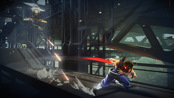 Скриншот из игры Strider (2014)