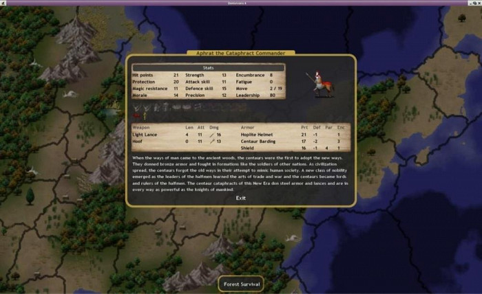 Скриншот из игры Dominions 4: Thrones of Ascension