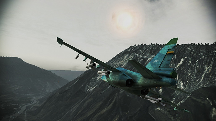 Скриншот из игры Ace Combat: Infinity