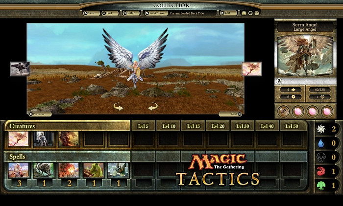 Скриншот из игры Magic: The Gathering - Tactics