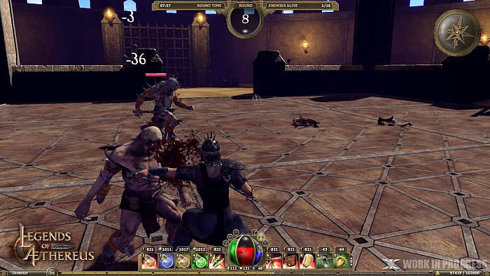 Скриншот из игры Legends of Aethereus