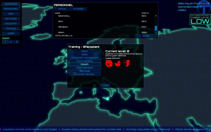Скриншот из игры Wetware