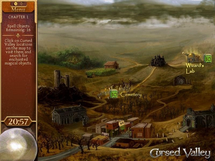 Скриншот из игры Magician's Handbook: The Cursed Valley