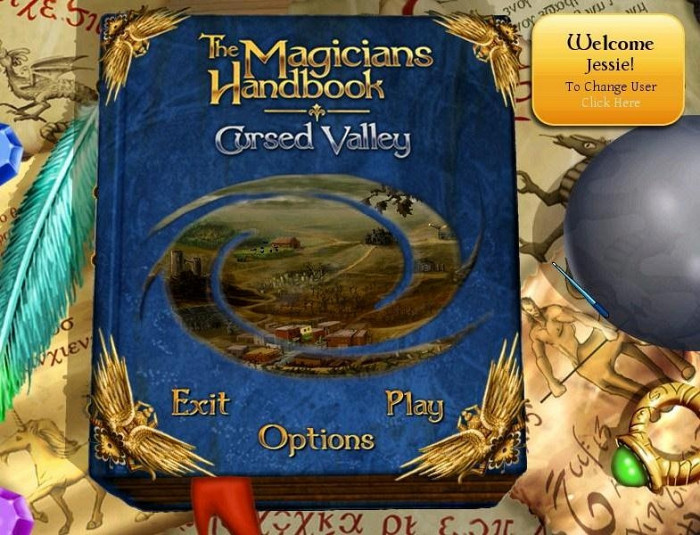 Скриншот из игры Magician's Handbook: The Cursed Valley