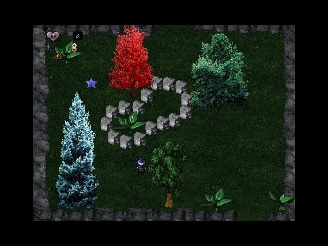 Скриншот из игры Magicians Lair
