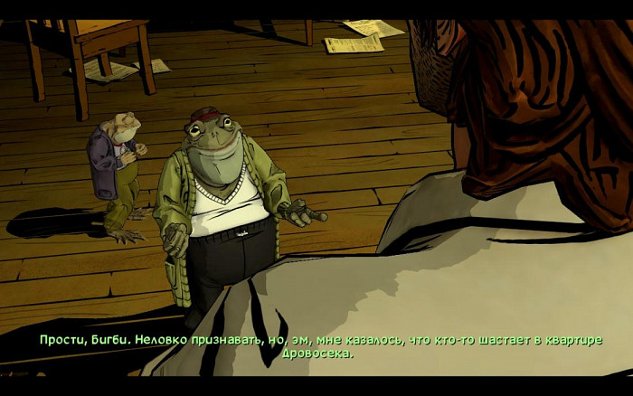 Скриншот из игры Wolf Among Us: Episode 1 - Faith, The