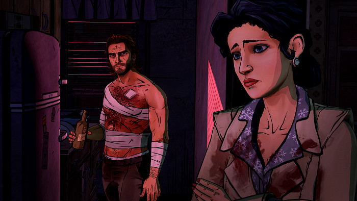 Скриншот из игры Wolf Among Us: Episode 3 - A Crooked Mile, The