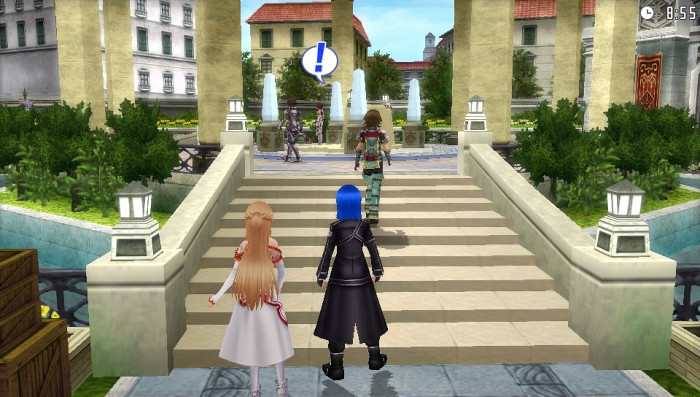 Скриншот из игры Sword Art Online: Hollow Fragment