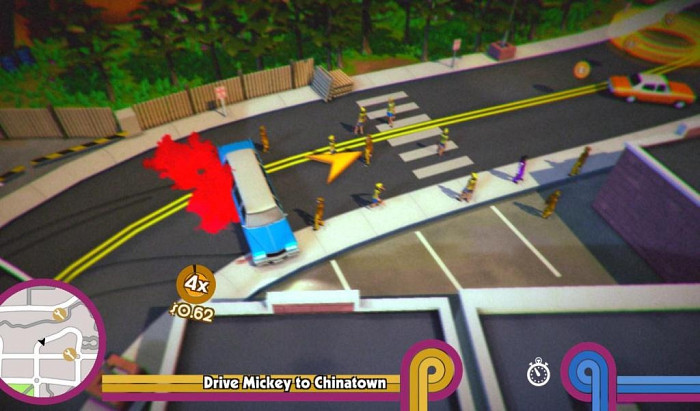 Скриншот из игры Roundabout