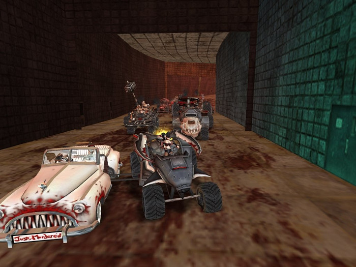 Скриншот из игры Earache Extreme Metal Racing