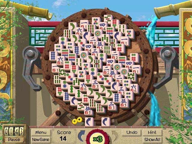 Скриншот из игры Mahjong Garden To Go