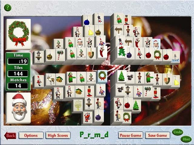 Скриншот из игры Mahjong Holidays 2