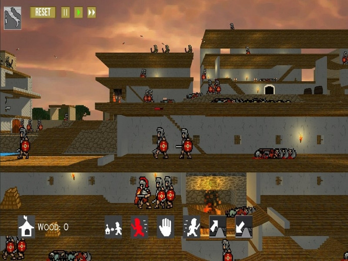 Скриншот из игры Super Roman Conquest