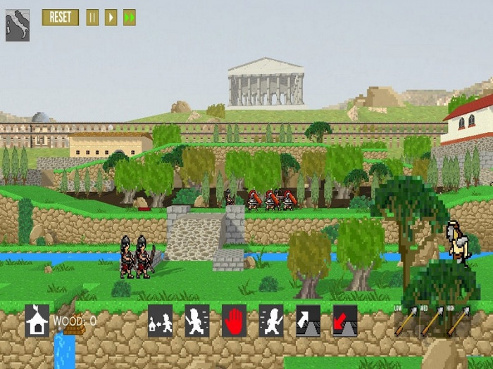 Скриншот из игры Super Roman Conquest