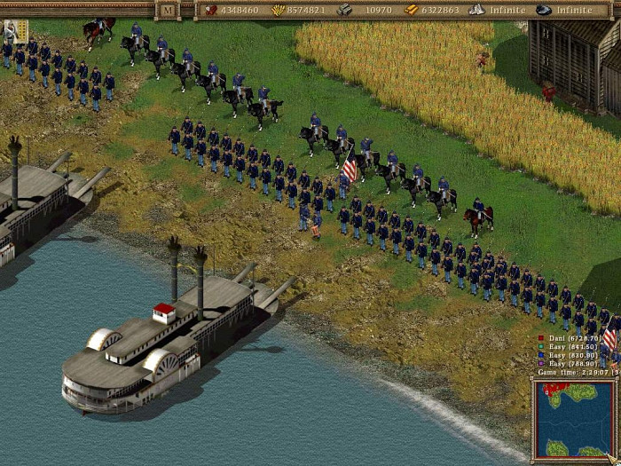 Скриншот из игры American Conquest: Divided Nation