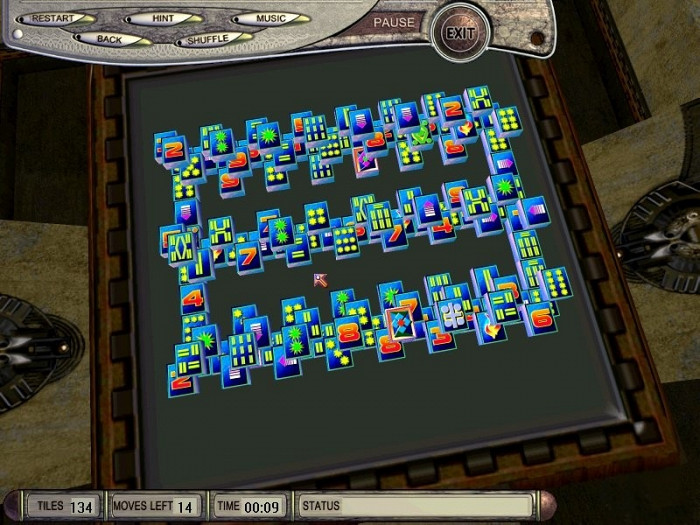 Скриншот из игры Mahjongg 3D