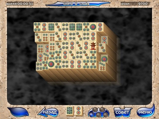 Скриншот из игры Mahjongg Artifacts