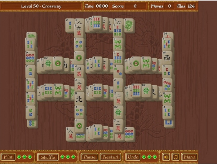 Скриншот из игры Mahjongg Classic