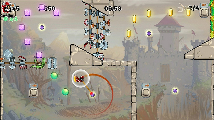 Скриншот из игры Rotastic