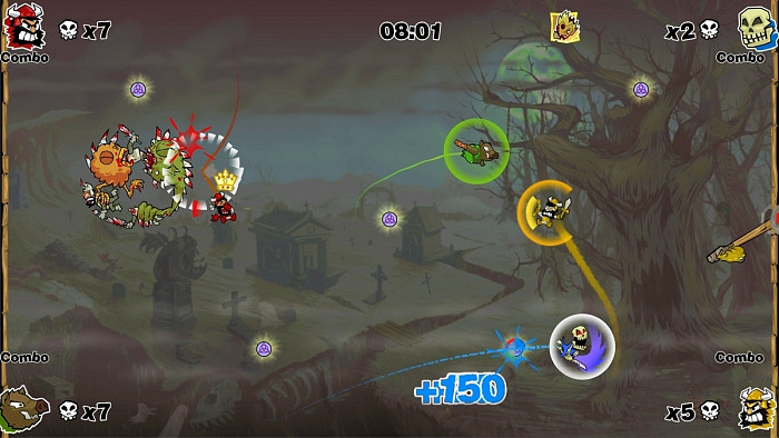 Скриншот из игры Rotastic
