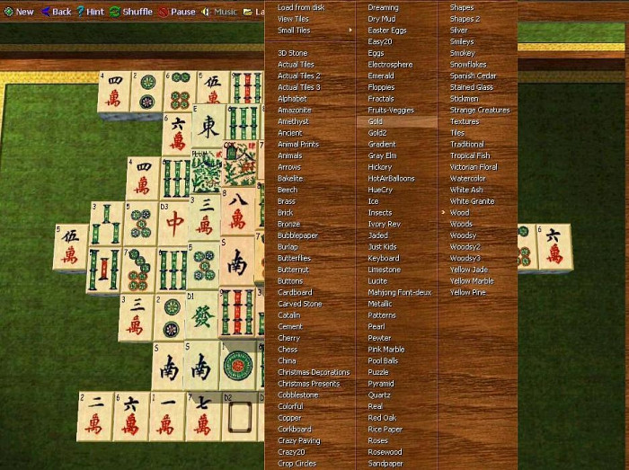 Скриншот из игры Mahjongg Master 4
