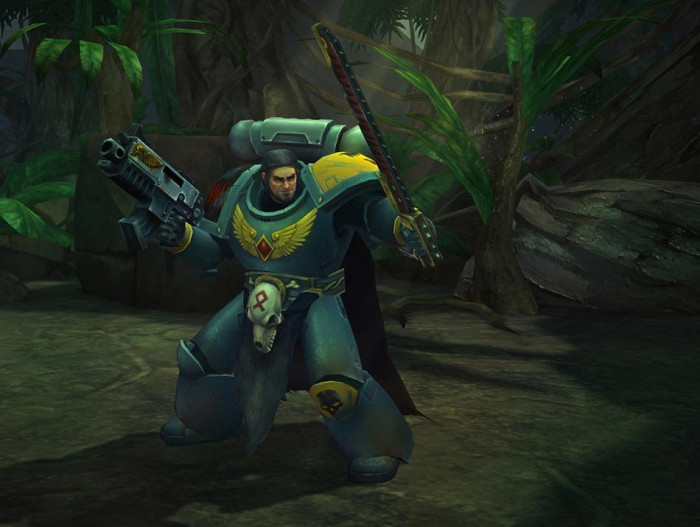 Скриншот из игры Warhammer 40.000: Space Wolf