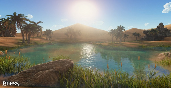 Скриншот из игры Bless Online