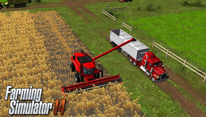 Скриншот из игры Farming Simulator 14