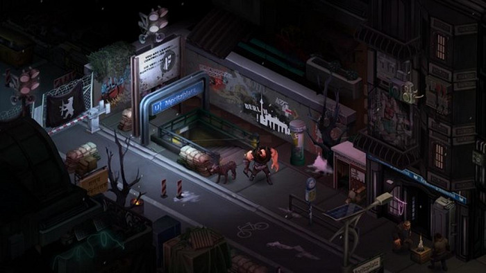 Скриншот из игры Shadowrun Returns: Dragonfall