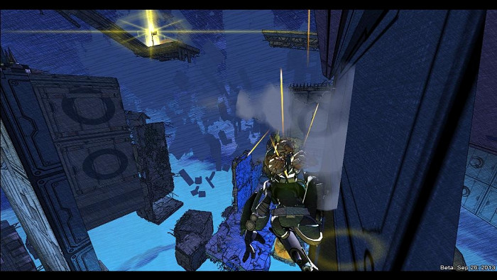Скриншот из игры CloudBuilt