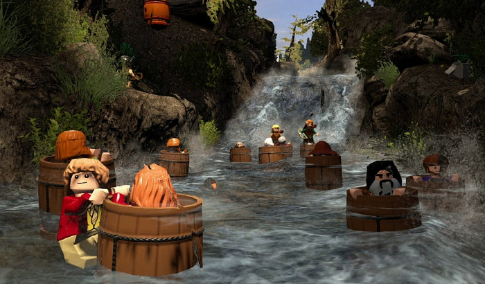 Скриншот из игры LEGO The Hobbit