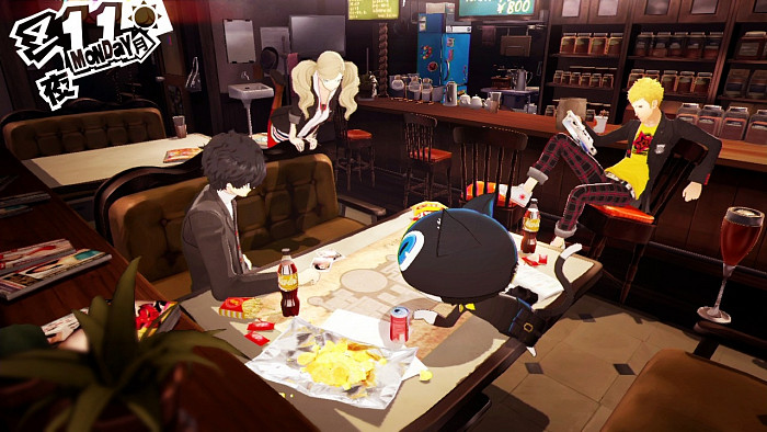 Скриншот из игры Persona 5