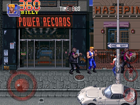 Скриншот из игры Double Dragon Trilogy