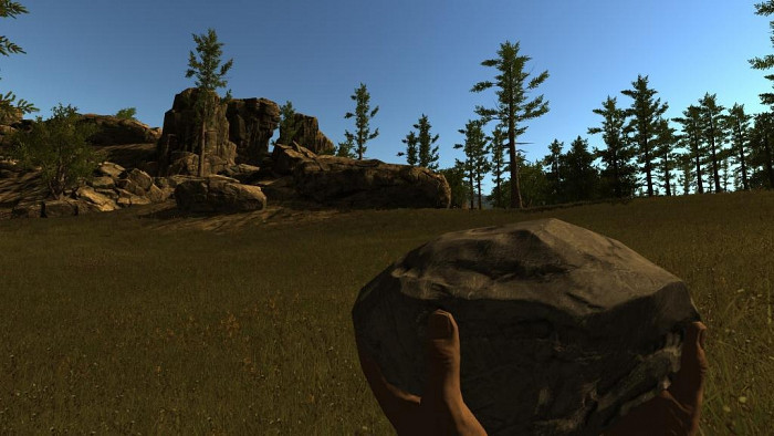 Скриншот из игры Rust