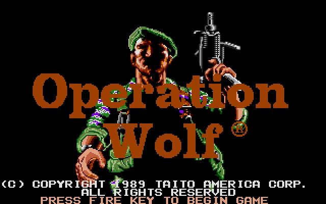 Скриншот из игры Operation Wolf