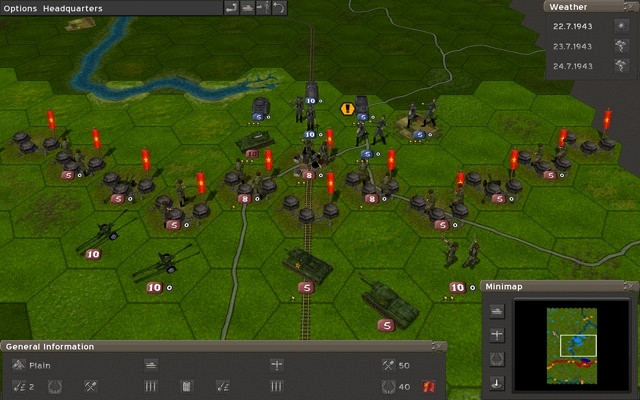 Скриншот из игры Operation Barbarossa: The Struggle for Russia